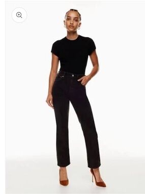 Denim Forum The Arlo Straight Ankle Jeans — Size 27